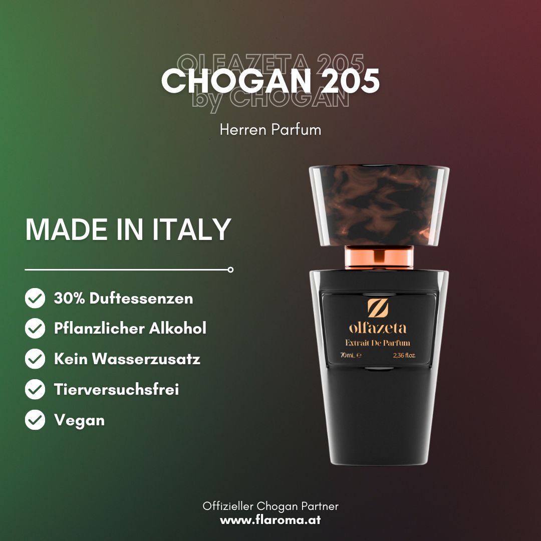 Chogan 205 Olfazeta Herren Parfum Duft Flaroma