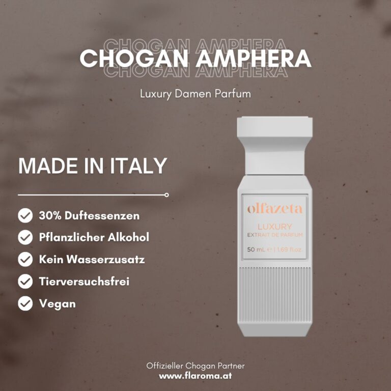 Chogan Amphera Eventduft 2026 Olfazeta Luxury Damen Parfum Duft Flaroma