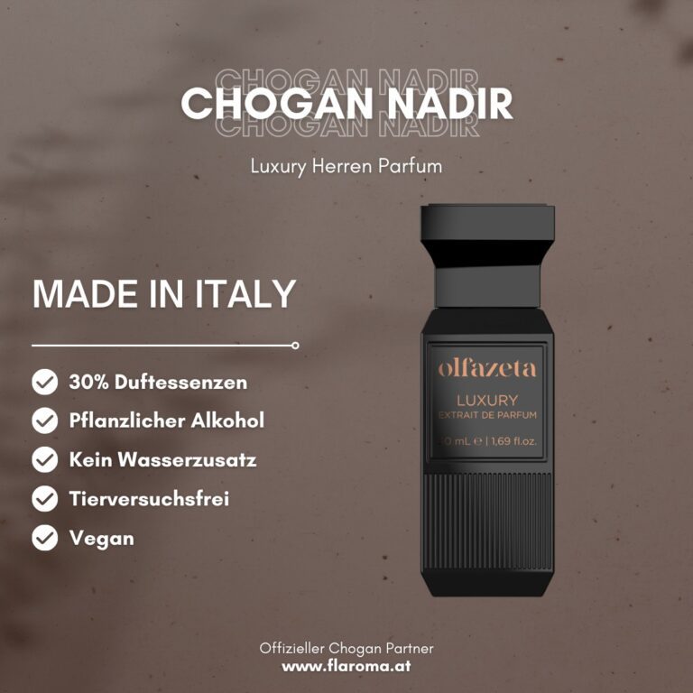 Chogan Nadir Eventduft 2025 Olfazeta Luxury Herren Parfum Duft Flaroma